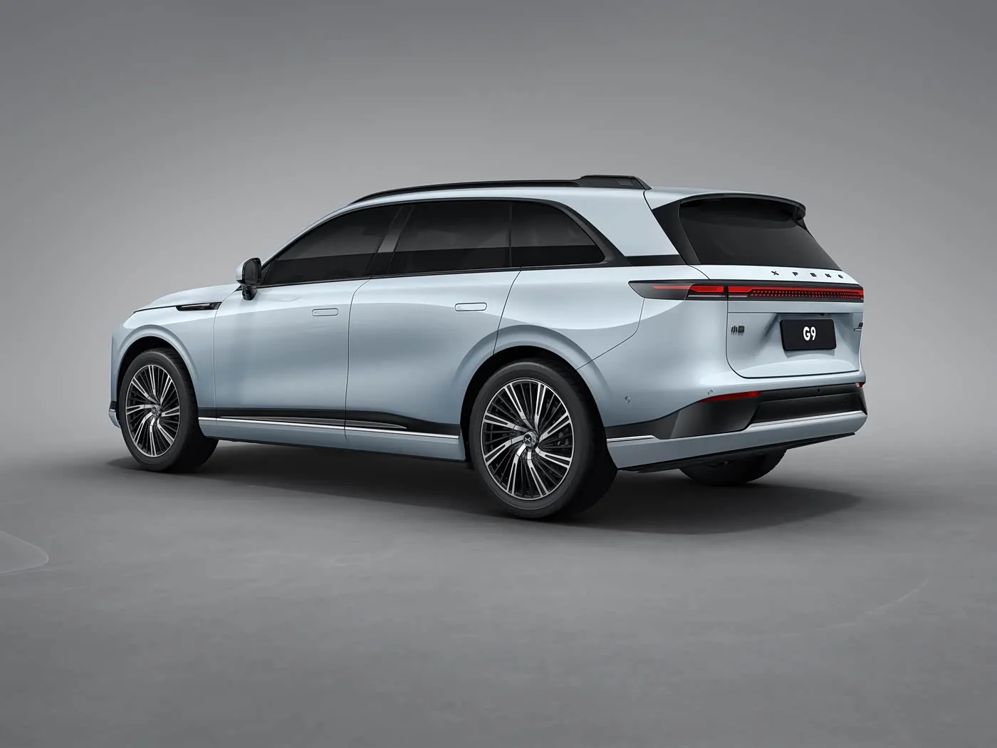 Xpeng G9 รถหรู SUV 4 ประตู 5 ที่นั่ง รถยนต์ไฟฟ้า MPV Hatchback พลังงานใหม่ พร้อมโหมดขับเคลื่อน 4WD พลังงาน PHEV และมอเตอร์ EV ซ้าย