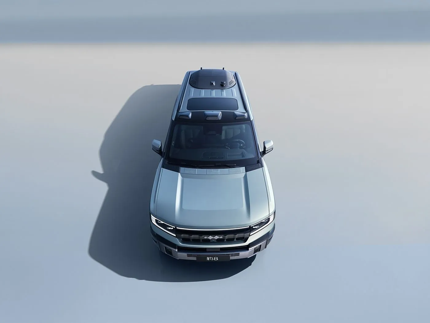 BYD Leopard 8 รถหรู PHEV SUV 505HP SUV ออฟโรดขั้นสูง 2.0T SUV ไฟฟ้าไฮบริดปลั๊กอินพร้อมเทคโนโลยี Cloud Chassis