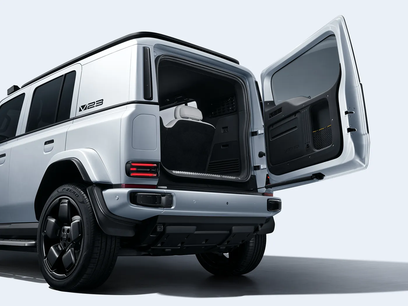 Chery ICar V23 EEC Certified Mini SUV ไฮบริดไฟฟ้าความเร็วสูง 4WD Off-Road แบตเตอรี่ลิเธียมพวงมาลัยซ้ายรถยนต์พลังงานใหม่