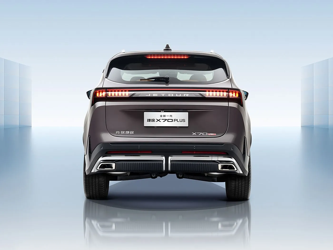 Chery Jetour X70 PLUS SUV ใหม่ล่าสุด เบาะหนังหลังคาอัลลอยด์แบบปล่อยไอเสีย Euro VI