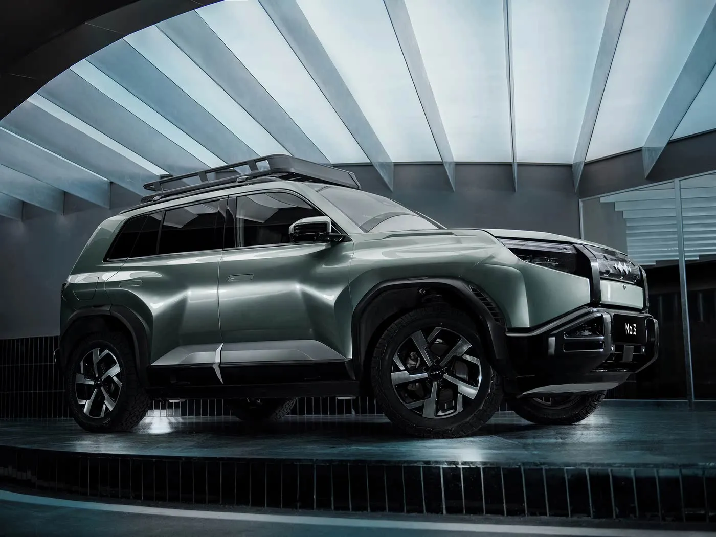 BYD Equation Leopard Titanium 3 Pure Electric SUV ขนาดกะทัดรัดพร้อมช่วง CLTC 501 กม., ประสิทธิภาพ L2 ADAS และ AWD/RWD 4 ประตู & 5 ที่นั่ง & ระบบควบคุมความเร็วอัตโนมัติเต็มรูปแบบ