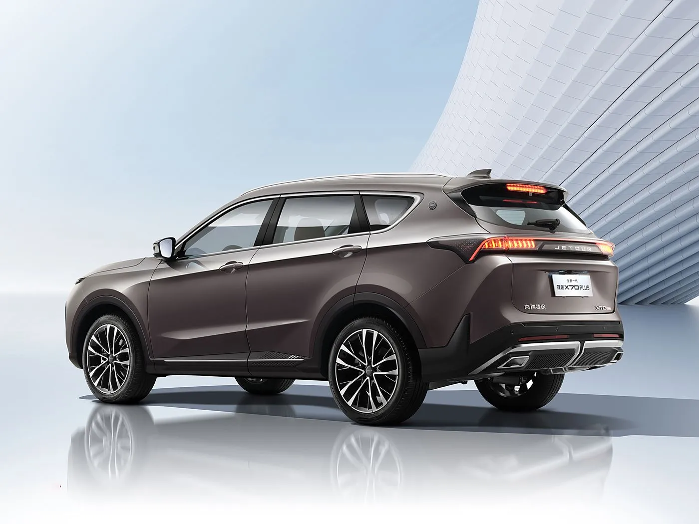 Chery Jetour X70 PLUS SUV ใหม่ล่าสุด เบาะหนังหลังคาอัลลอยด์แบบปล่อยไอเสีย Euro VI