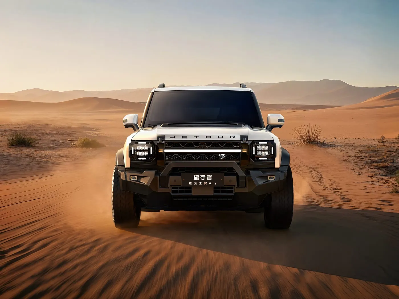 Jetour Traveler SUV ขนาดกลาง ความเร็วสูง 2.0T ซ้ายอัตโนมัติ Turbo Leather Euro VI แก๊ส อลูมิเนียมอัลลอยด์ ใหม่