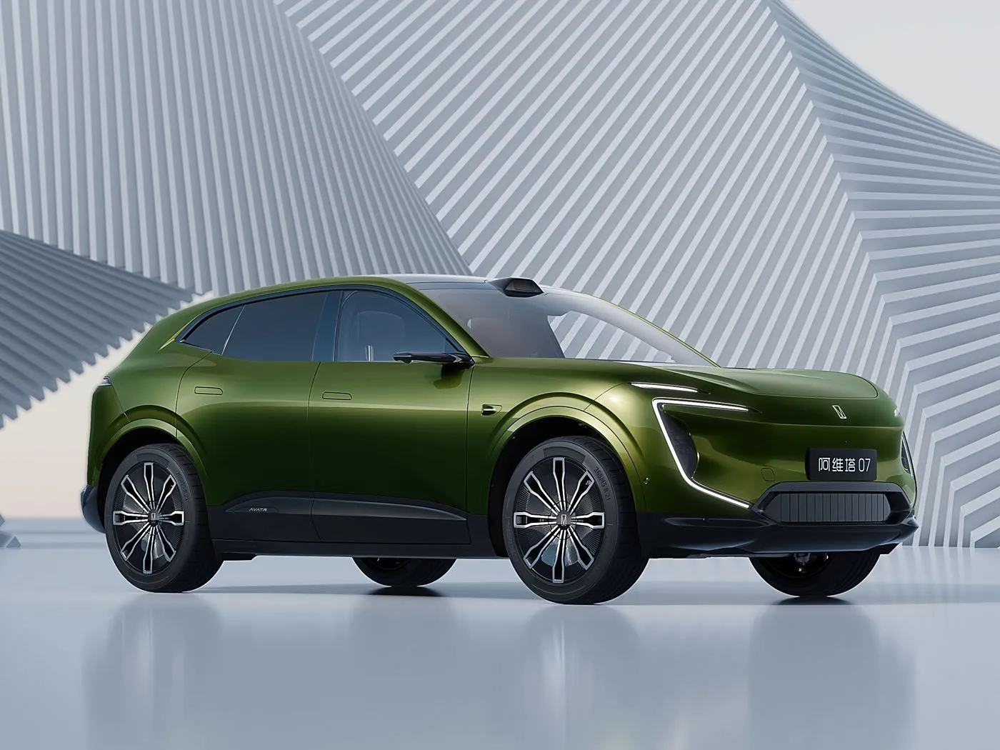 Avita 07 Pure Electric/Range Extender SUV ประสบการณ์การขับขี่ด้วยไฟฟ้าสมัยใหม่พร้อมเทคโนโลยี Huawei ADS 3.0 รถยนต์พลังงานใหม่
