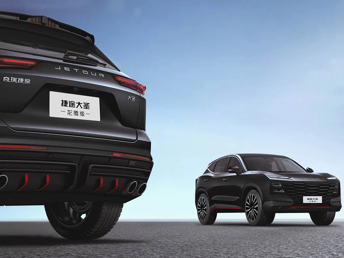 Jetour T2 SUV รุ่นไฮบริด ยูโร VI มาใหม่ ไฟเทอร์โบ ACC เกียร์อัตโนมัติ หุ้มหนัง พวงมาลัยซ้าย