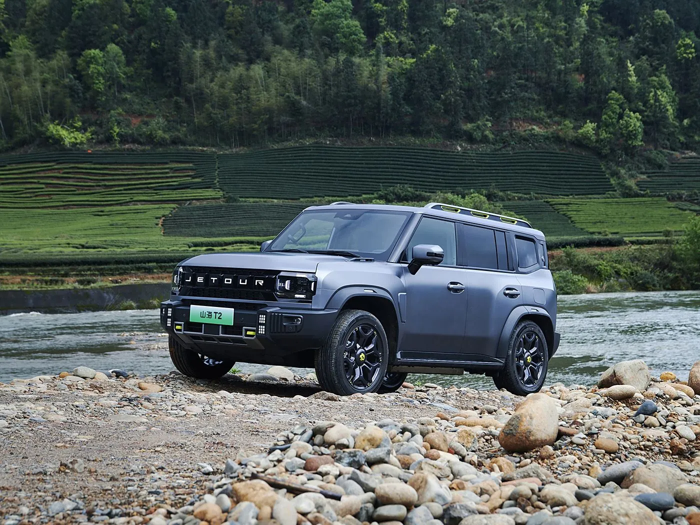 Jetour T2 SUV รุ่นไฮบริด ยูโร VI มาใหม่ ไฟเทอร์โบ ACC เกียร์อัตโนมัติ หุ้มหนัง พวงมาลัยซ้าย