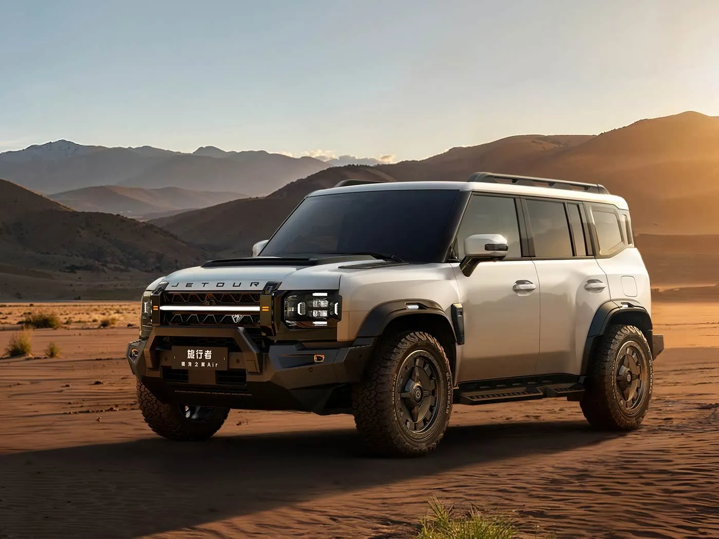 Jetour Traveler SUV ขนาดกลาง ความเร็วสูง 2.0T ซ้ายอัตโนมัติ Turbo Leather Euro VI แก๊ส อลูมิเนียมอัลลอยด์ ใหม่