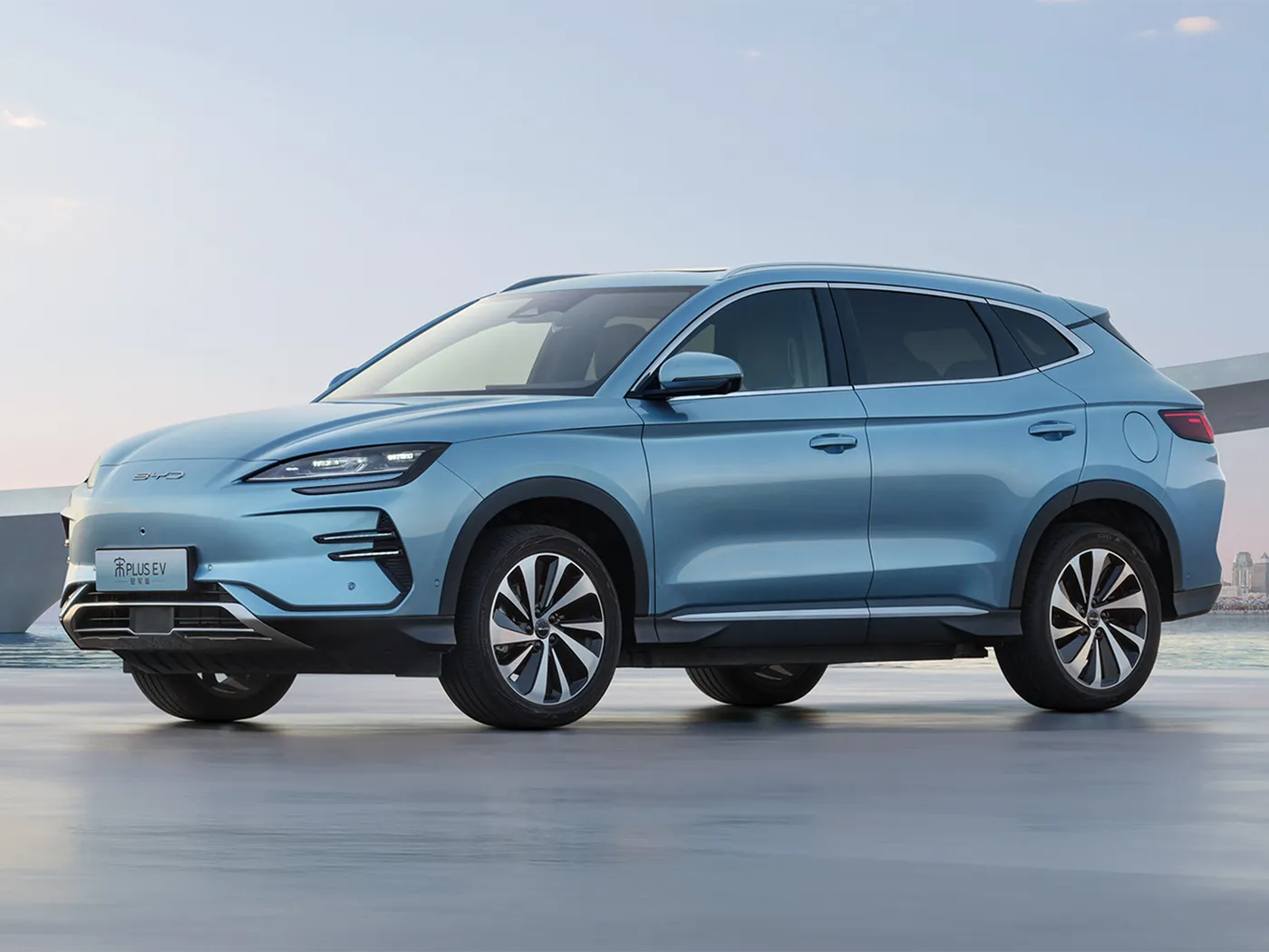 BYD Song Plus SUV ระบบขับเคลื่อนอัตโนมัติ AWD พร้อมกล้องหลัง เบาะหนัง ไฮบริดเชื้อเพลิง พวงมาลัยซ้าย