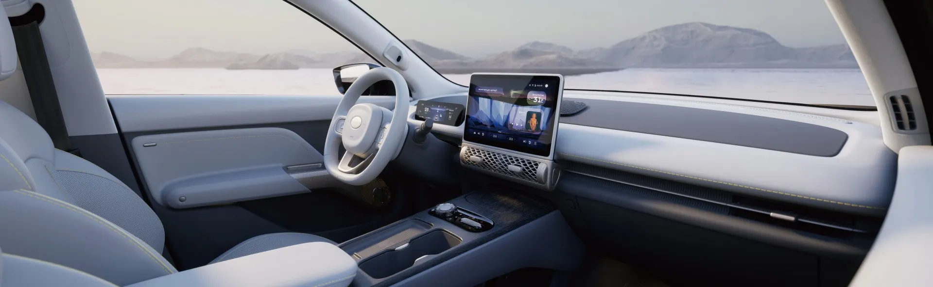 LEV01 รถ SUV ขับขวา NEW ENERGY VEHICLE EV ระยะฐานล้อยาว 5 ที่นั่ง