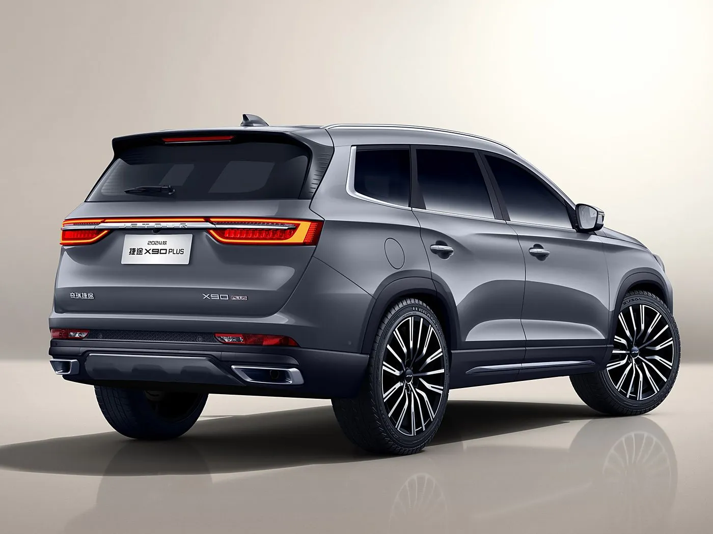 Chery Jetour X90 PLUS SUV ใหม่ล่าสุด ขับเคลื่อนอัตโนมัติ Euro VI เบาะหนังแร็คหลังคาอัลลอยด์